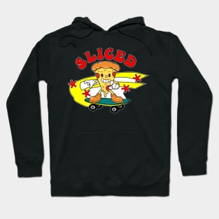 Sliced Pizza Skateboard Hoodie